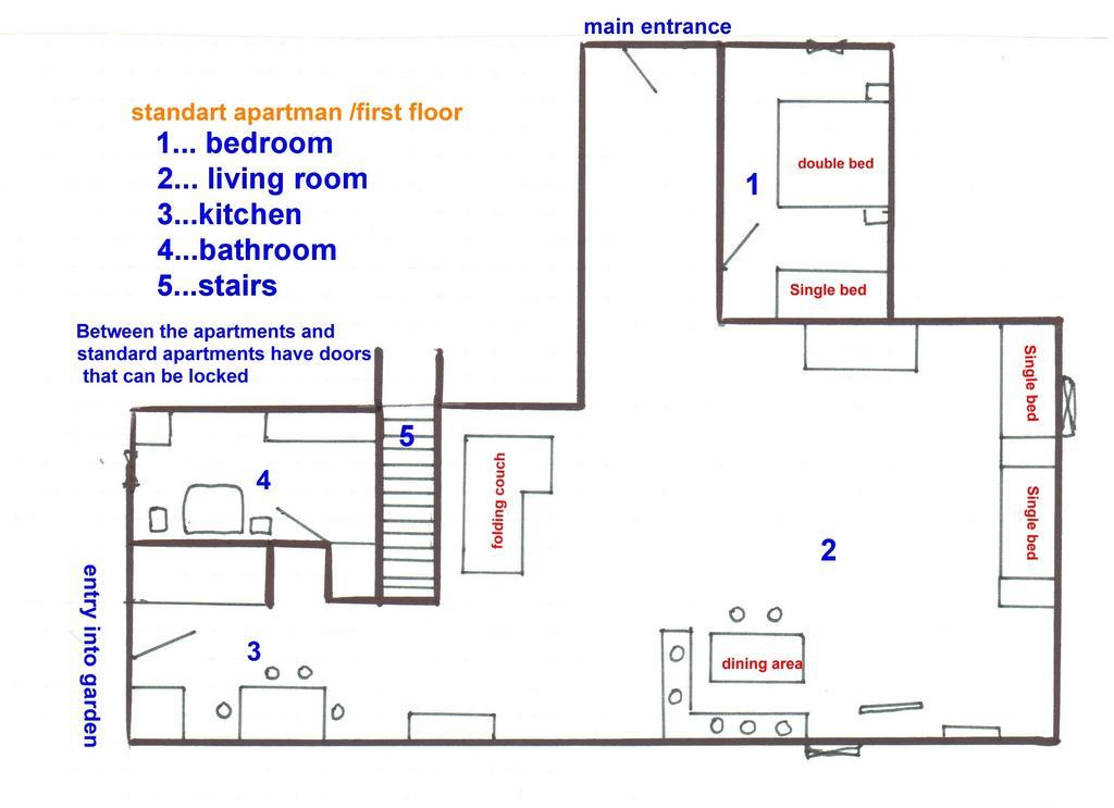 Apartman75 Tisnov Rom bilde